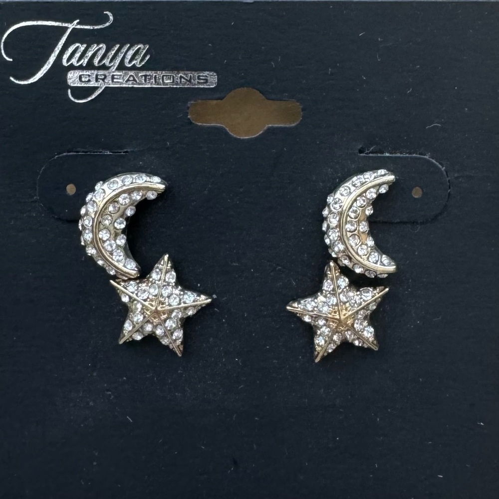 High-End Department Store Designer One of Kind Statement Earrings